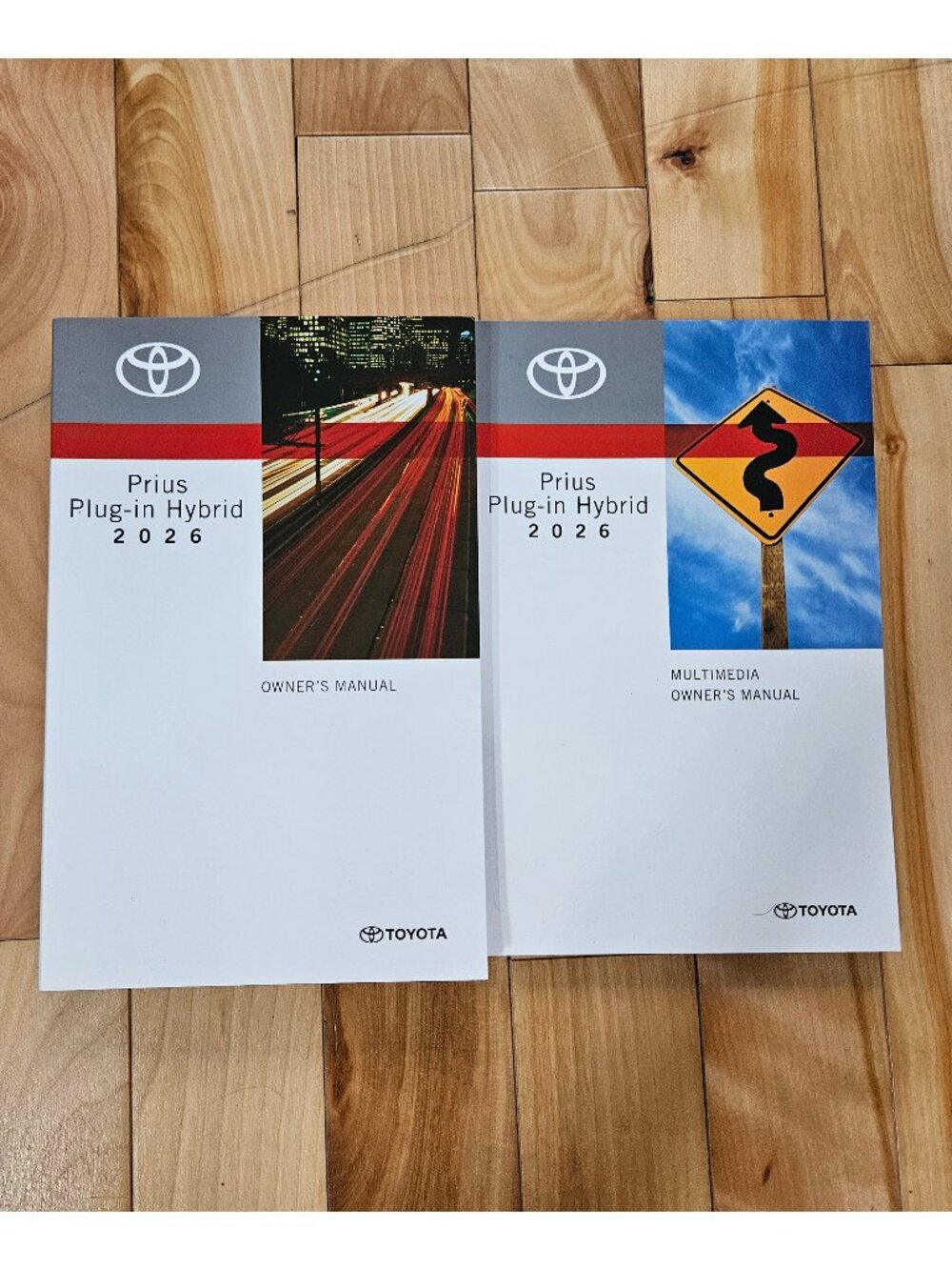 2026 TOYOTA PRIUS PLUG-IN HYBRID Owner's Manual & Multimedia
